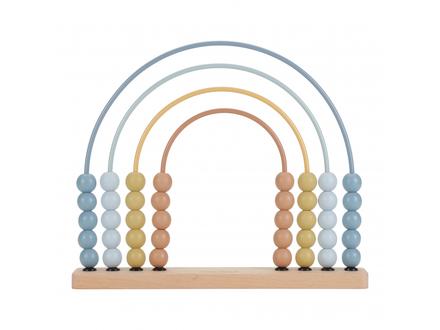 Little dutch počítadlo drevené dúha forest friends, 