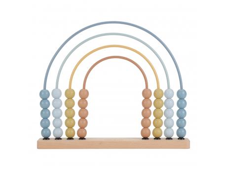 Little dutch počítadlo drevené dúha forest friends,