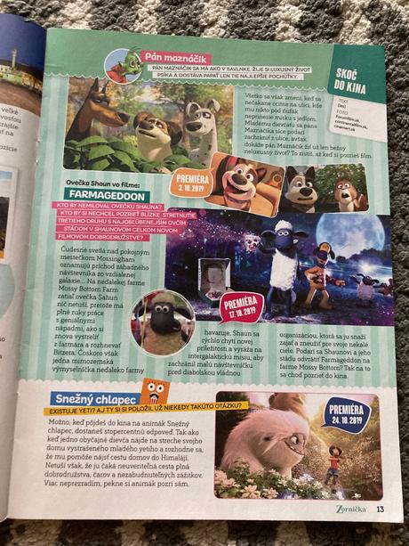 Časopis zornička 5ks, 