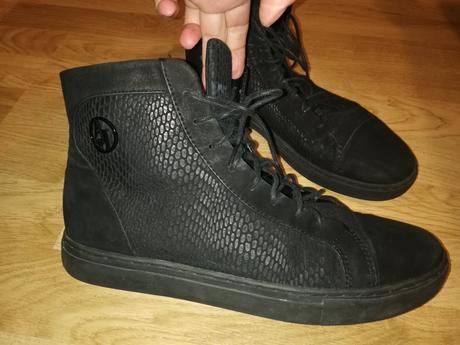 Armani unisex kožené tenisky, armani,40