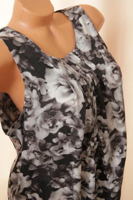 Čierno biely top xl, xl