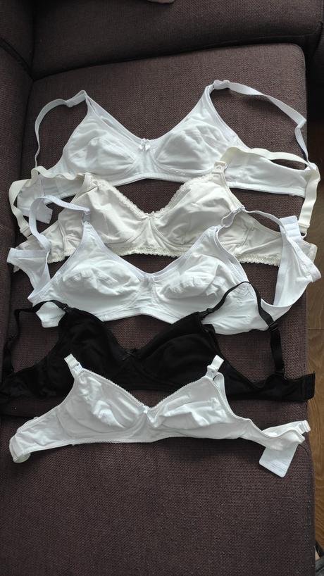 Podprsenky na kojenie mix, 100,b