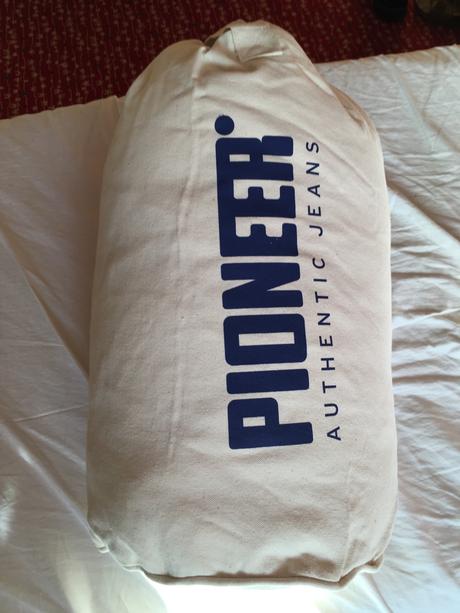 Plátena taška vak na plece,