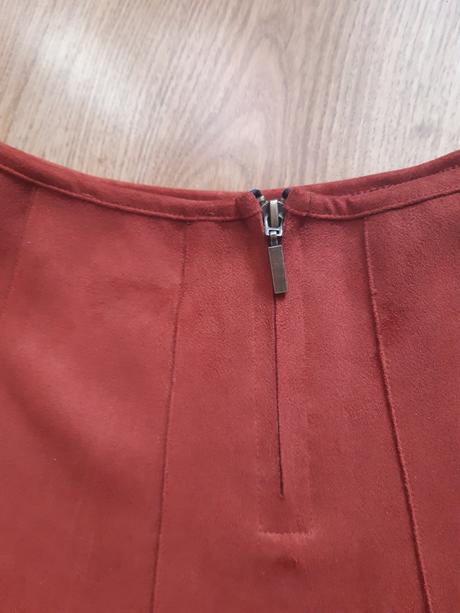 Sukňa z imitácie semišu, new yorker,40