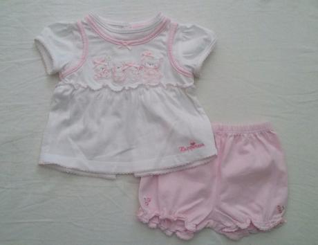 Komplet na leto - dievčatko, prénatal,62