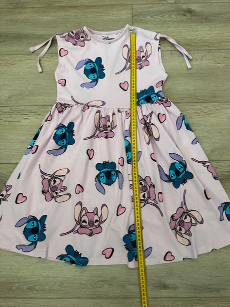 Šaty bez rukávov lilo&stitch sinsay 134, sinsay,134