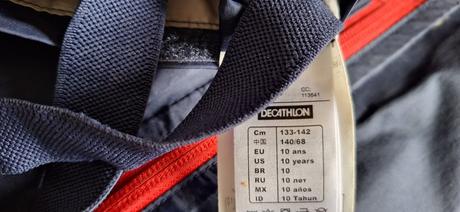 Tenká športová bunda, quechua,134