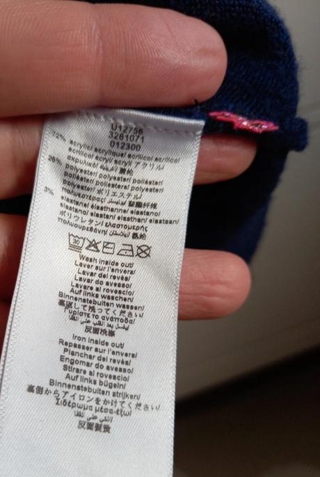 Pletené minišaty dlhý sveter billieblush, 104