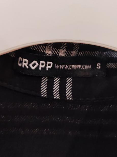 Dlhšia košeľa cropp, s