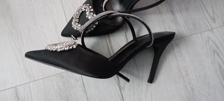 Lodičky so štrasovou ozdobou, mohito,40