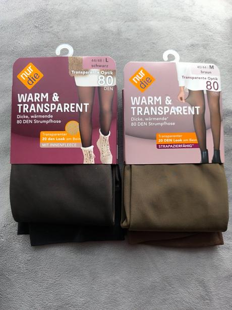 Extra nepriehľadné pančušky, zateplené, 44 / 46 / 48 / xl