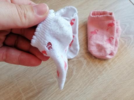 Členkové ponožky plameniaky 19-22, lupilu,21