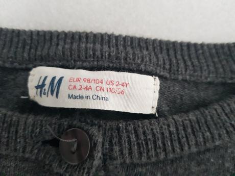 Motylikovy svetrik, h&m,98