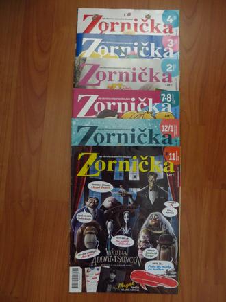 Časopisy zornička - 6 čísel, 