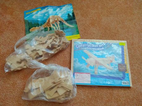 3d puuzle drevené 3 ks (inz.č.64), 