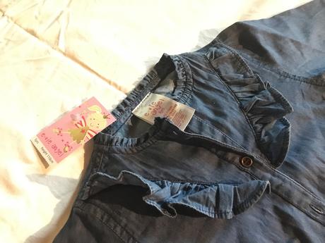 Nenosené zaujímavé tenké šaty z anglicka, evie angel,110