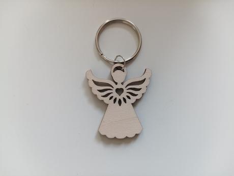 Prívesok na kľúče anjelik 4cm, 