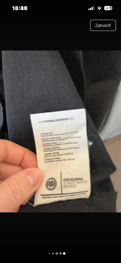 Pitbull panske tricko, m