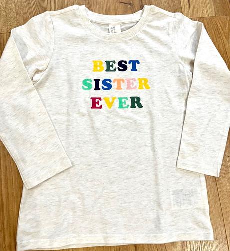 Tricko best sister - h&m 104, h&m,104
