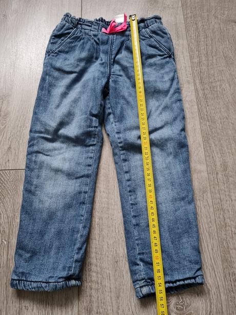 Zateplene flisom rifle / nohavice teplé detské, oshkosh,104