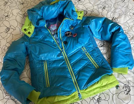 Páperová bunda s kapuckou sportalm v. s/m, s