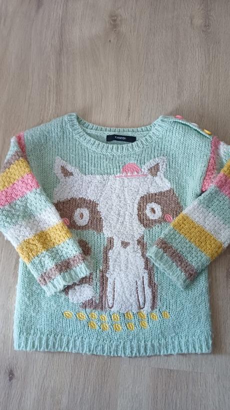 Štrikovaný sveter lemur, george,98