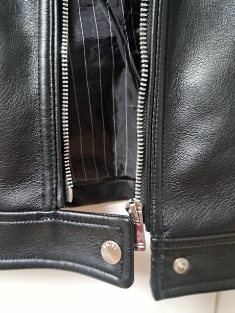 Koženková bunda, amisu,42