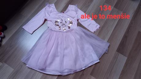 Dievčenské šaty, pepco,134