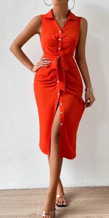 Žiarivé letné šaty, 36 / 38 / l / m