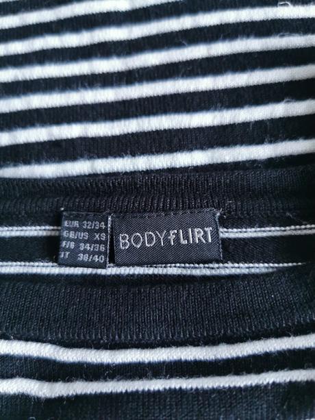 Čierne pletené šaty bodyflirt, bonprix,s