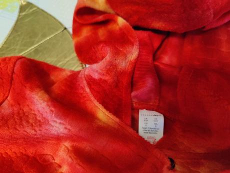 Karnevalový kostým - červený drak, 