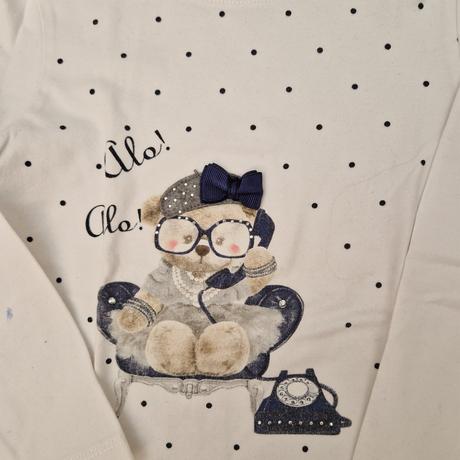 Tričko mayoral námornícke bielo-modré, mayoral,110