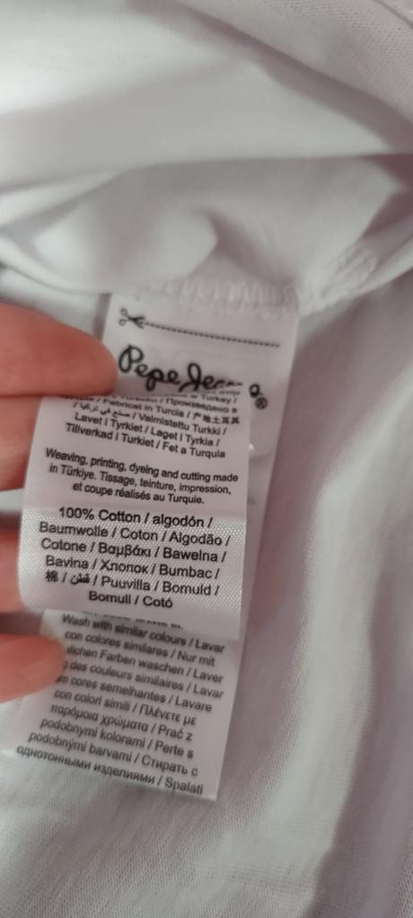 Tričko pepe jeans s visačkou, pepe jeans,m
