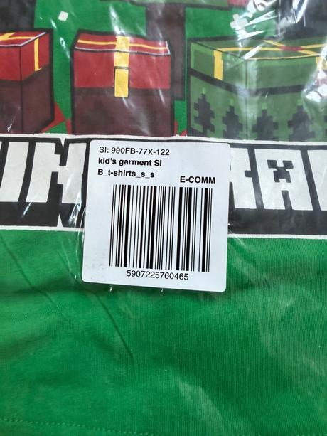 Tricko minecraft - 116/122 - nenosene, sinsay,116 / 122