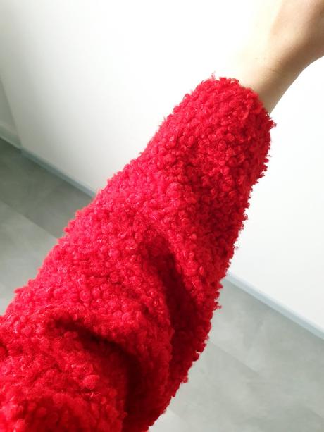 Červený kabátik xl, xl