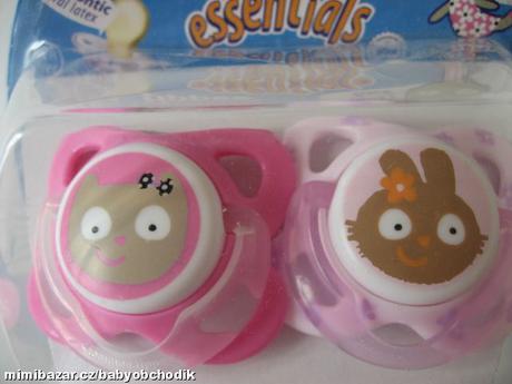 Tommee tippee cumliky latex 6-12m ortodont zrezane, tommee tippee