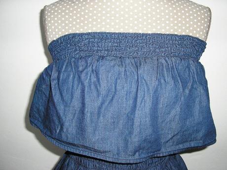 Šaty rifľové  872, s