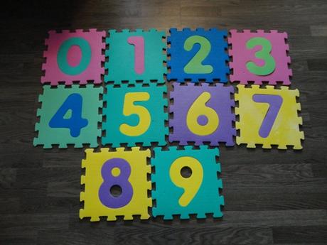 Penové puzzle - podložka,