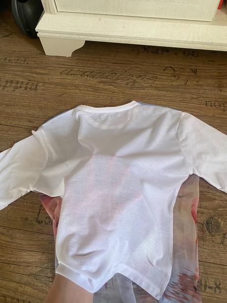 Letné transparentné tričko s plameniakmi, atmosphere,34