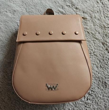 Vuch kožený batoh melvin creme,