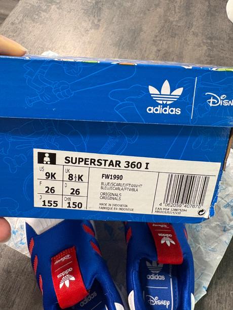 Adidas superstar disney tenisky č.26, adidas,26