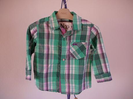 Károvaná košielka 2/3 roky, next,98