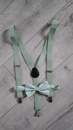 Pánske traky + motýlik, 