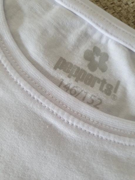 Snehobiele tričko veľ. 158, top stav, pepperts,158