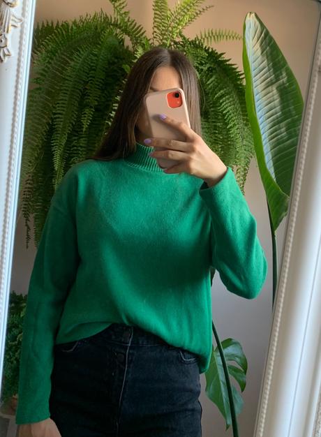 Zeleny svetrik, f&f,xs
