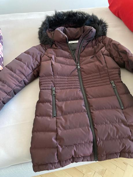 Luxusny paperovy kabat calvin klein, calvin klein,m