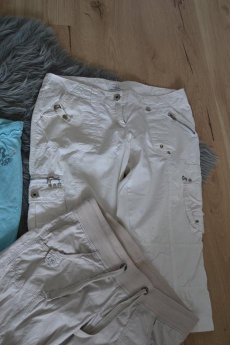 Dámske nohavice 3/4 dĺžka, 3 ks, veľkosť l, l