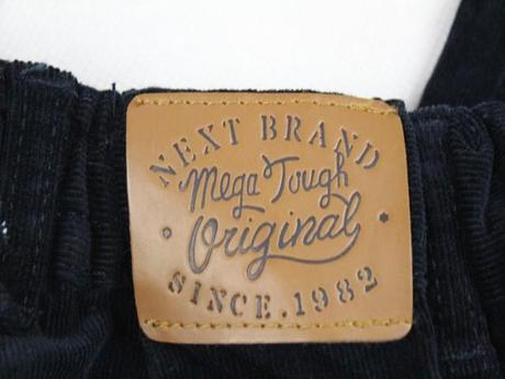 Menčestrové nohavice next veľ. 12-18 mes., next,86