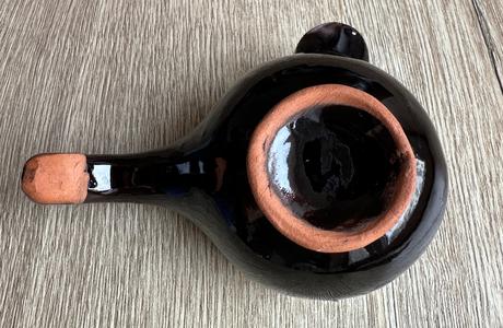 Keramická naberačka kanvička,