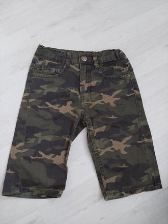 Maskáčové šortky č.122, 122